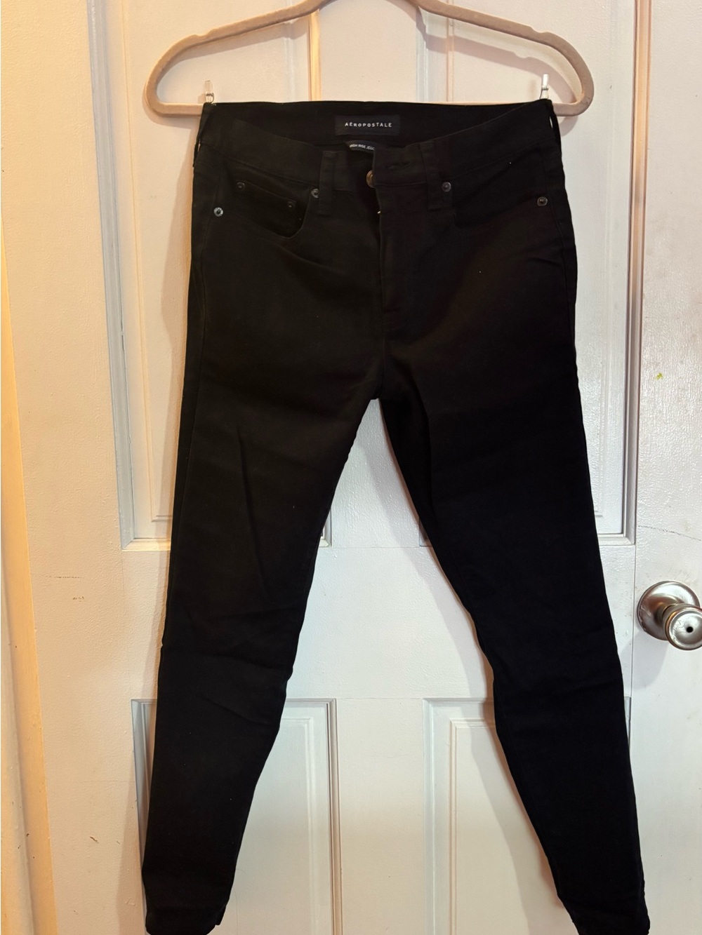 Aeropostale Black High-Rise Jegging